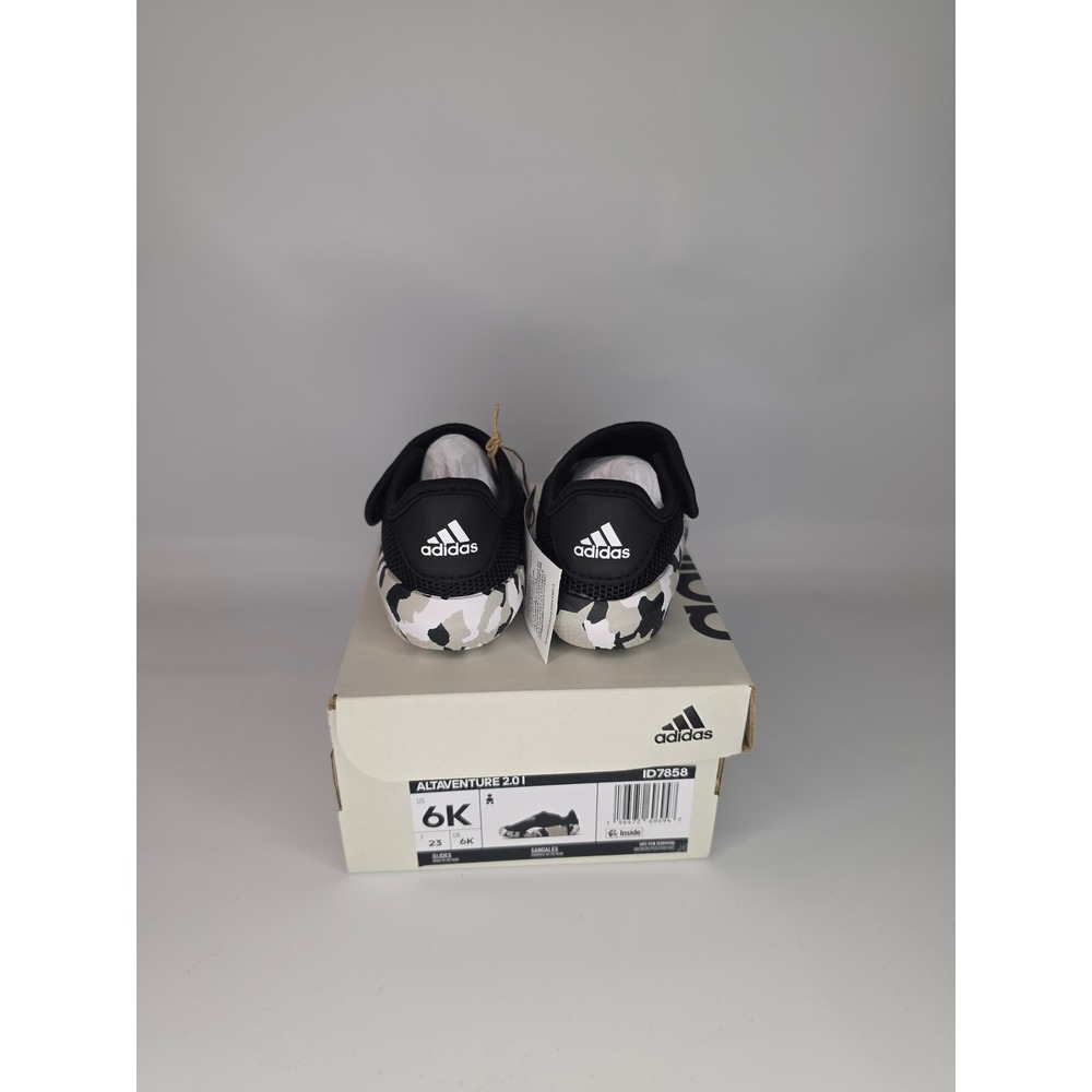 Adidas‎ Altaventure 2.0 I Black/White/Gray Size 6k - Picture 2 of 2